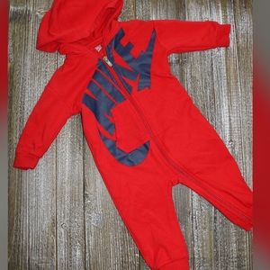 Nike baby boy sweatsuit one piece